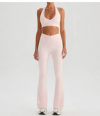 Yoga Bra & Flare Set