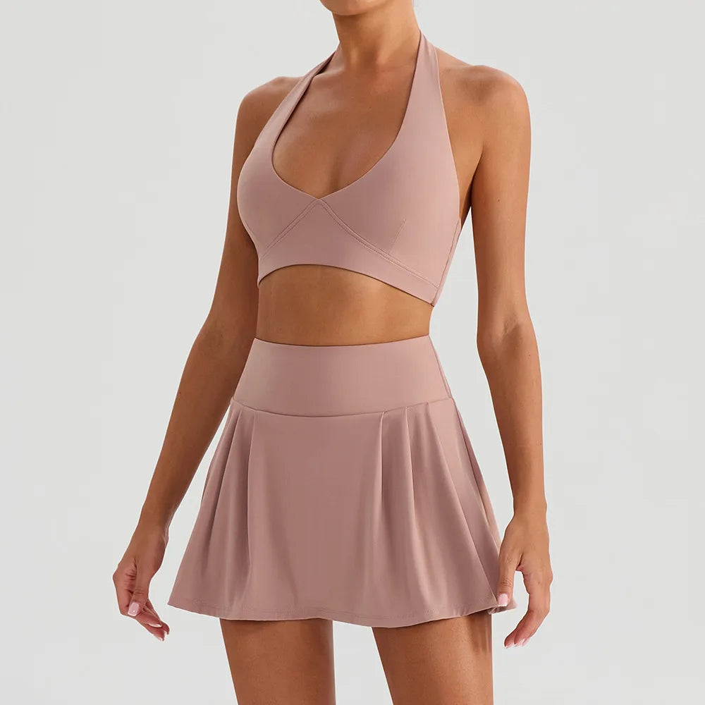 Yoga Bra & Flare Set