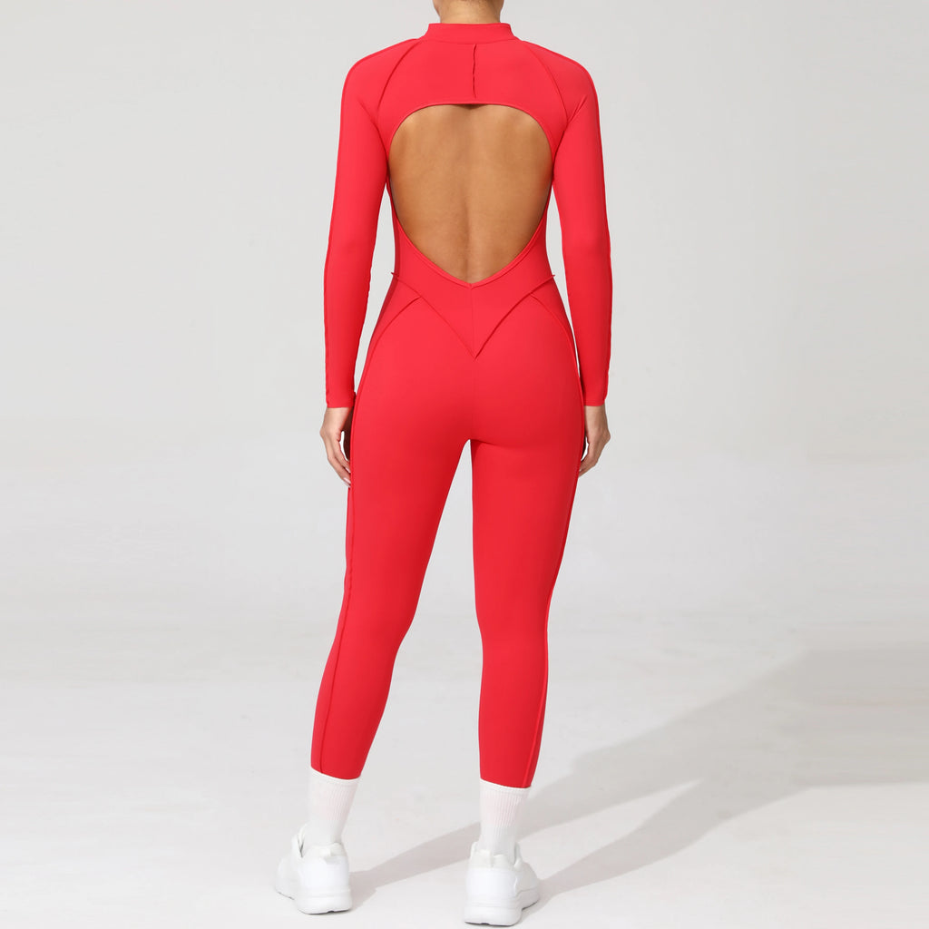Backless Yoga Jumpsuit