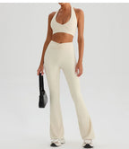 Yoga Bra & Flare Set