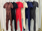 Zipper Back Bodysuit