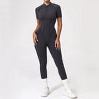 Zipper Back Bodysuit