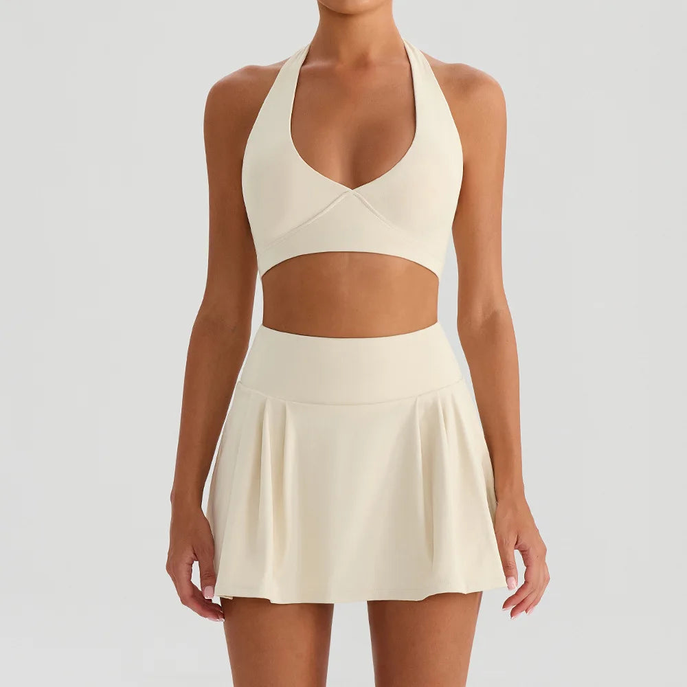 Yoga Bra & Flare Set