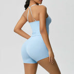 3-Piece Yoga Shorts Set