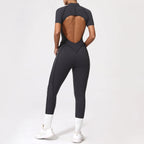Zipper Back Bodysuit