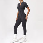 Zipper Back Bodysuit