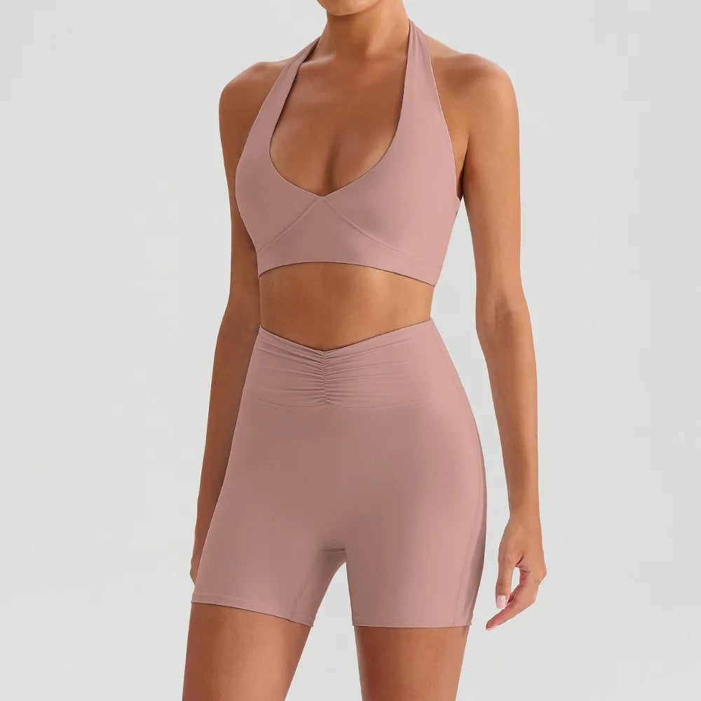Yoga Bra & Flare Set