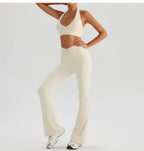 Yoga Bra & Flare Set