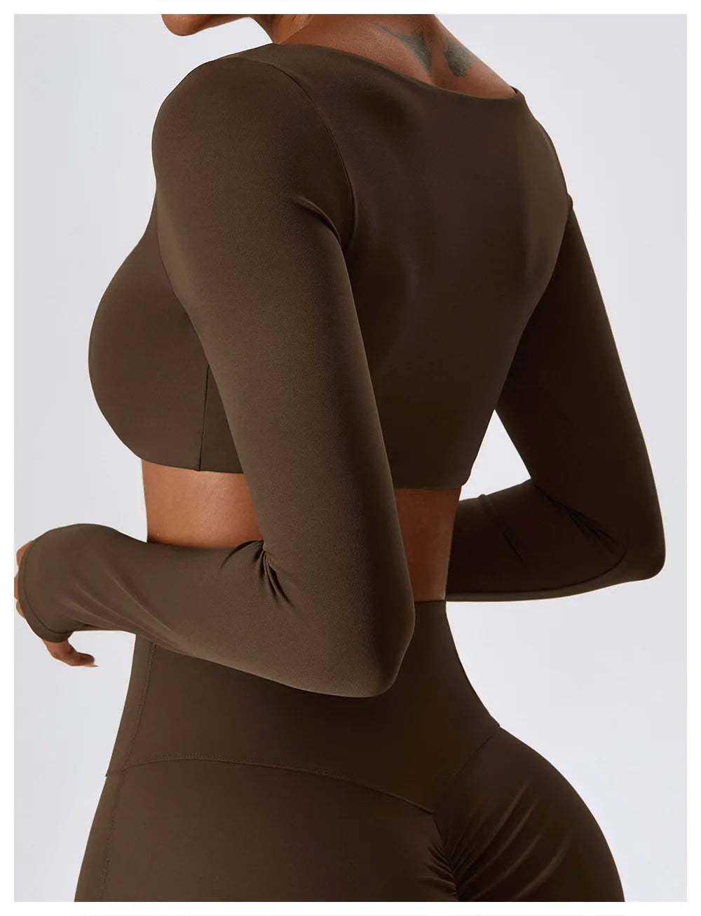 Long Sleeve Crop Top