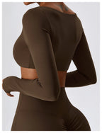 Long Sleeve Crop Top