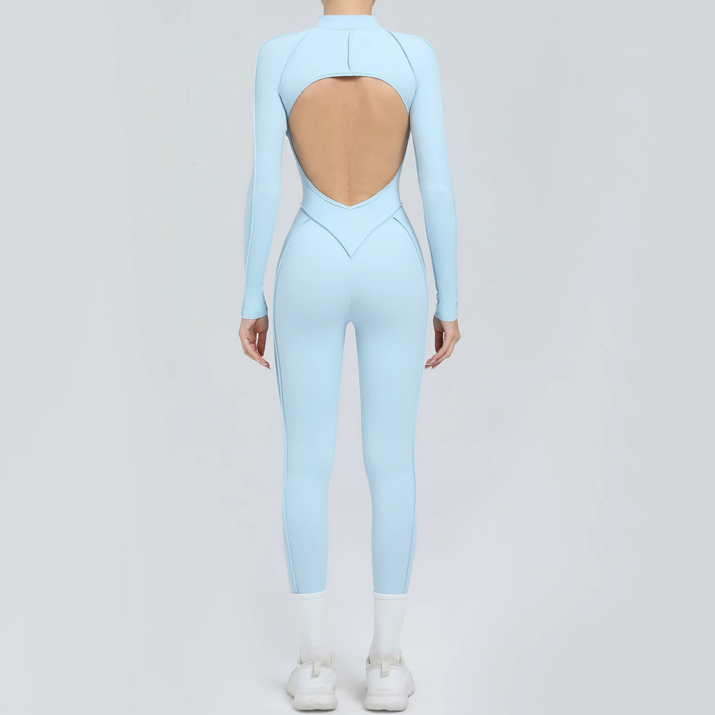 Backless Yoga Jumpsuit