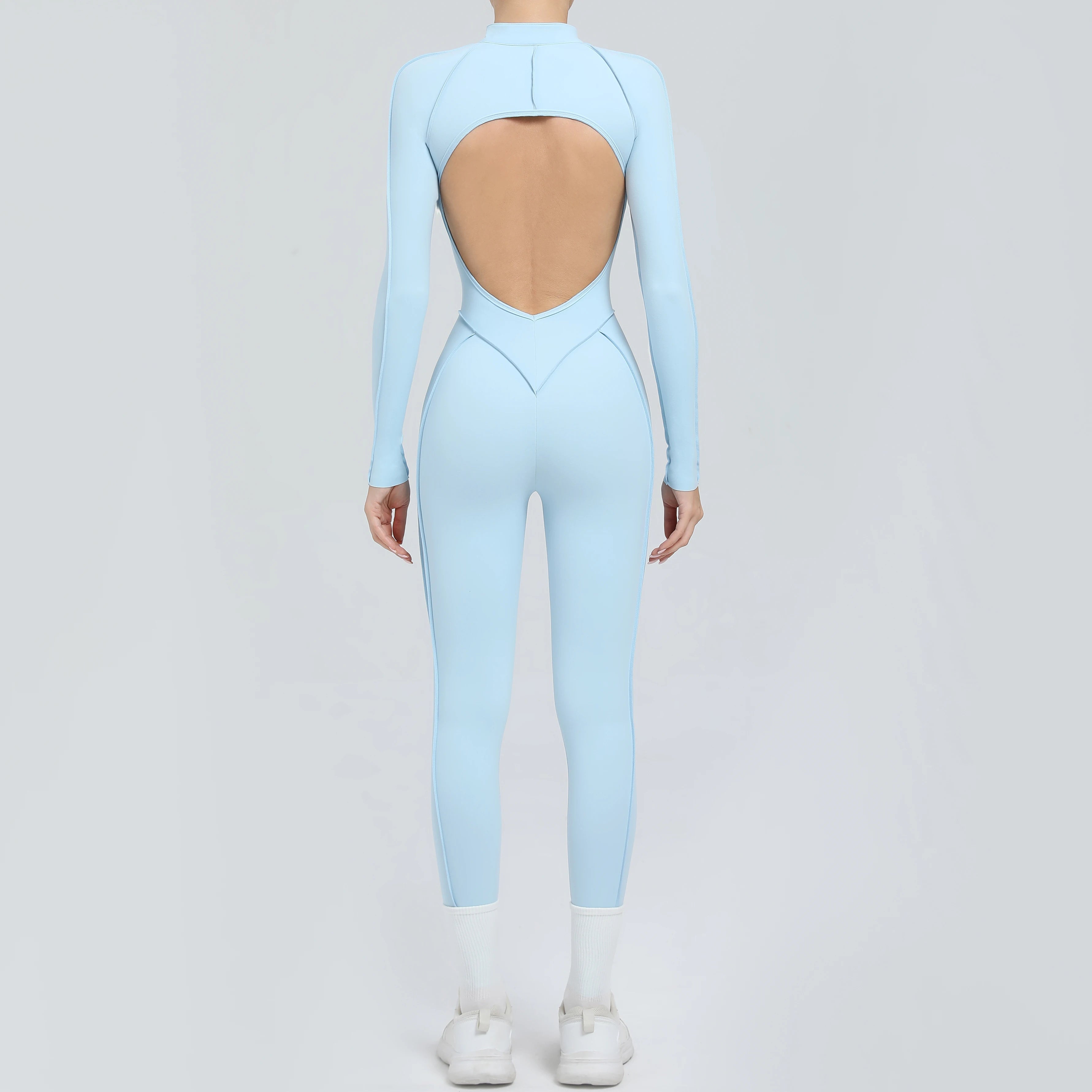 Backless Yoga Jumpsuit