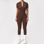 Zipper Back Bodysuit