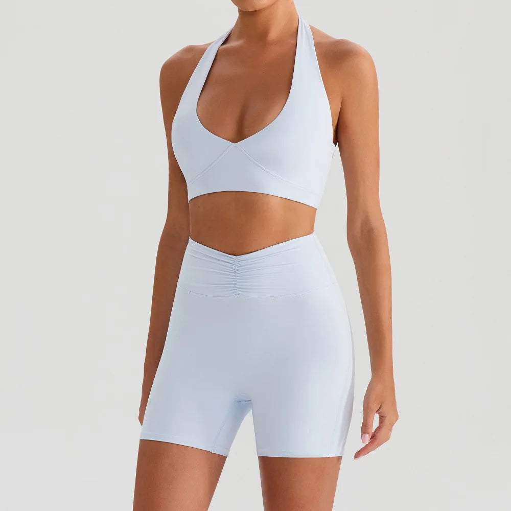 Yoga Bra & Flare Set