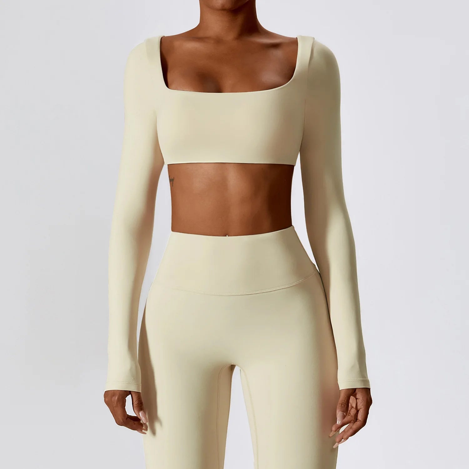 Long Sleeve Crop Top