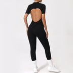 Zipper Back Bodysuit