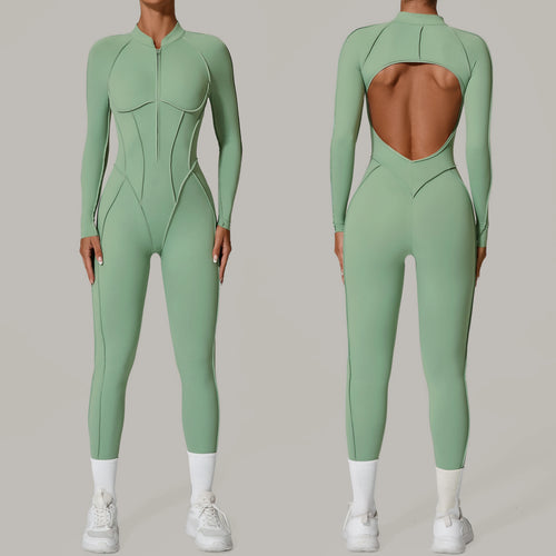 Backless Yoga Jumpsuit