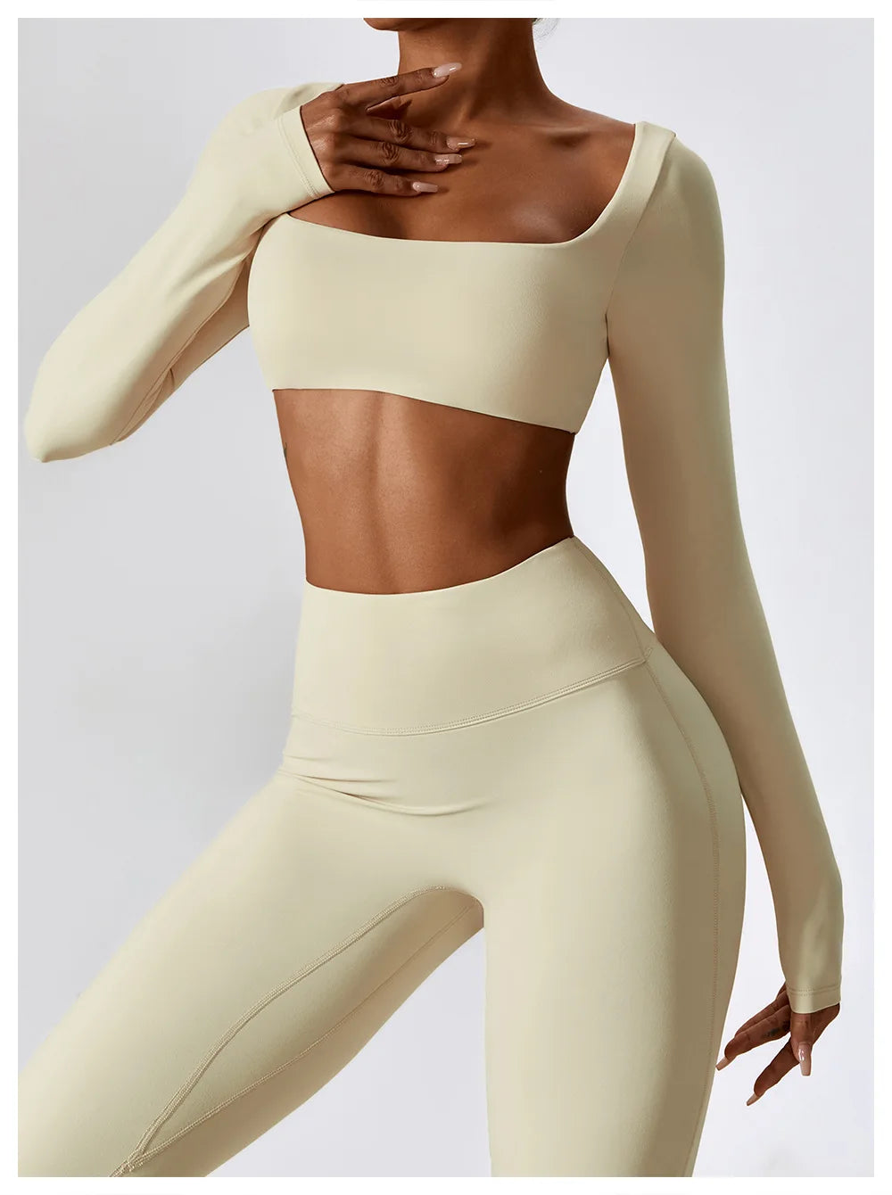 Long Sleeve Crop Top