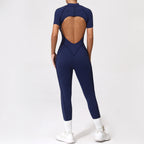 Zipper Back Bodysuit