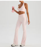 Yoga Bra & Flare Set