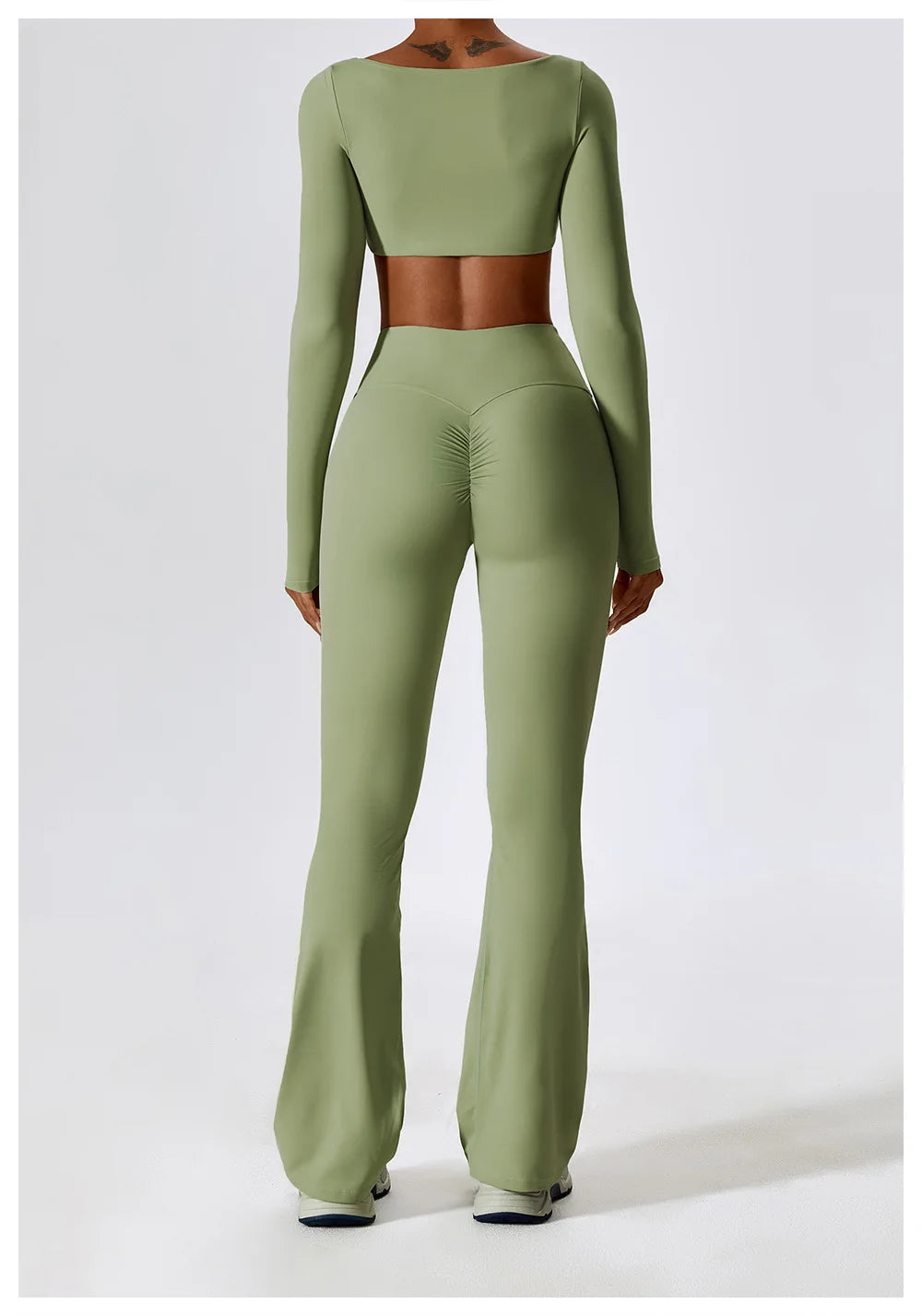 Long Sleeve Crop Top