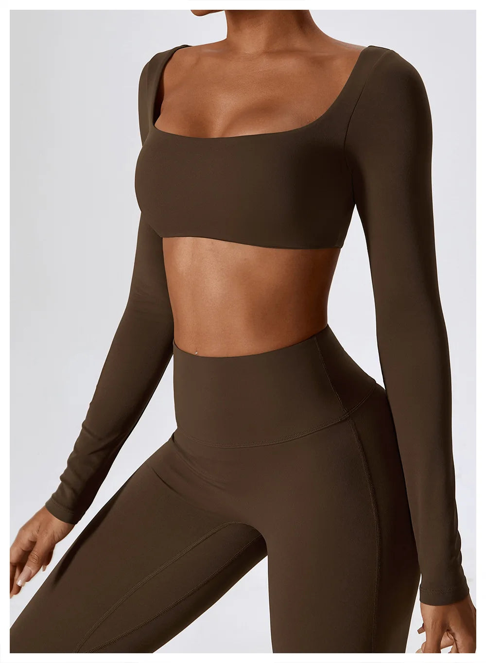 Long Sleeve Crop Top