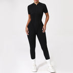 Zipper Back Bodysuit