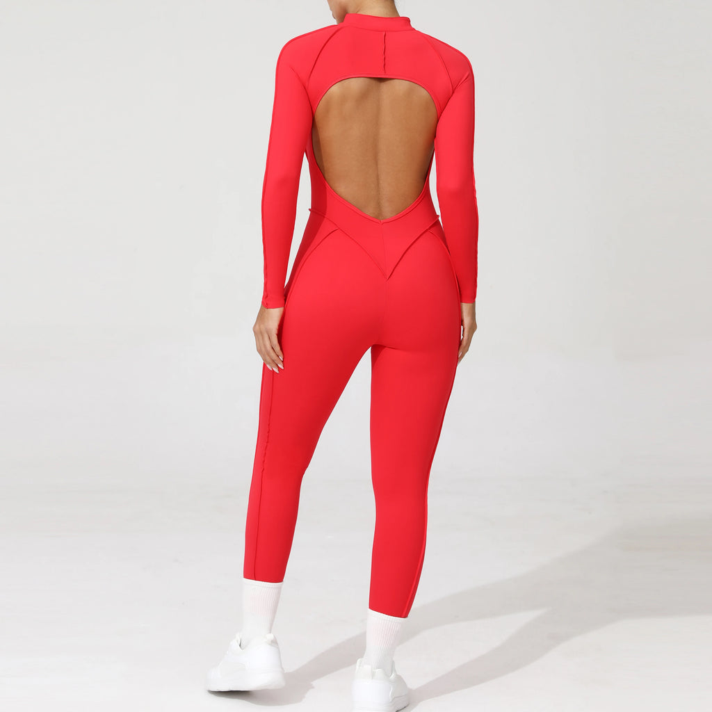 Backless Yoga Jumpsuit