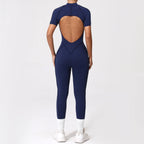 Zipper Back Bodysuit