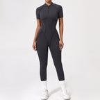 Zipper Back Bodysuit