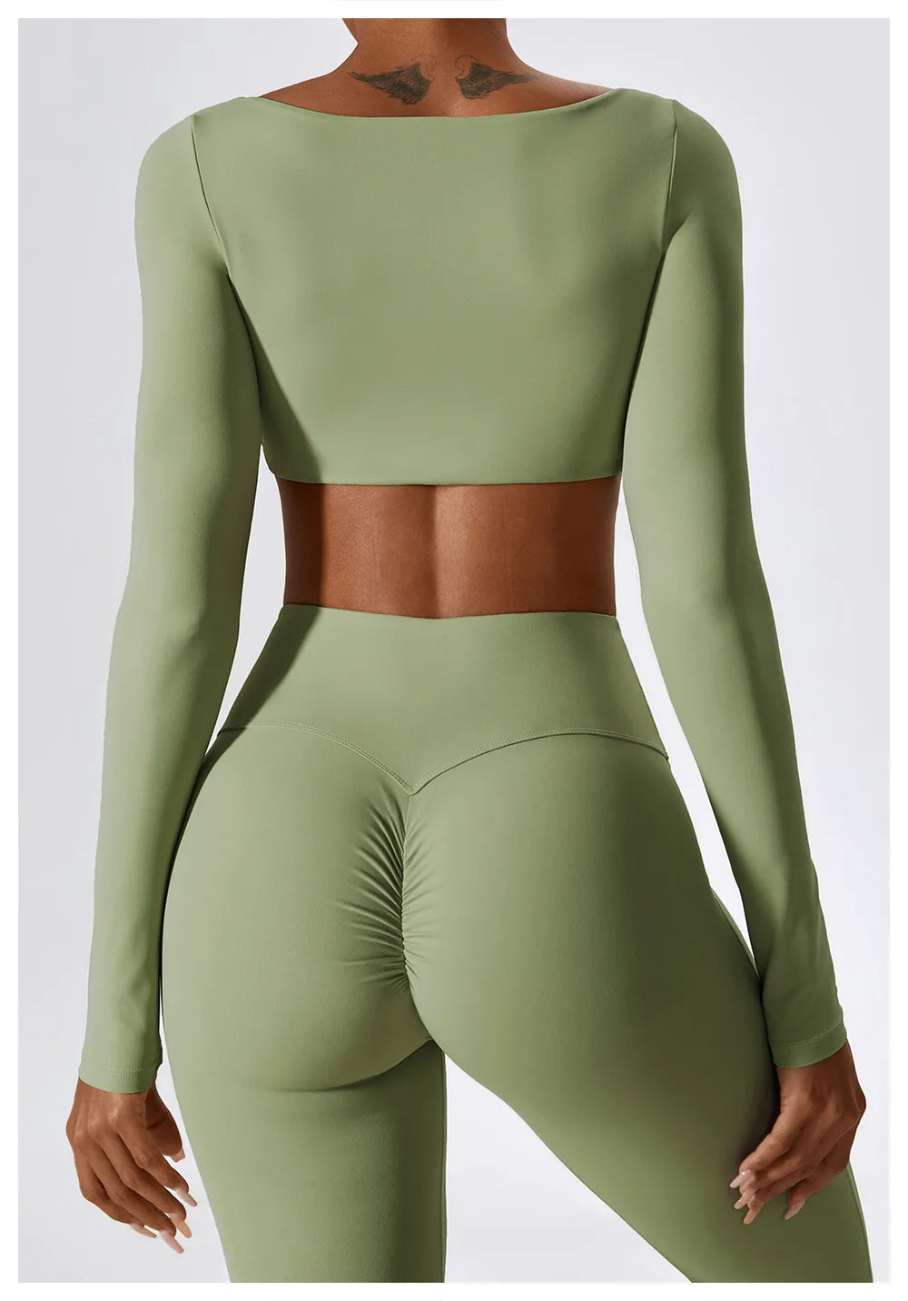 Long Sleeve Crop Top