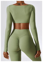 Long Sleeve Crop Top