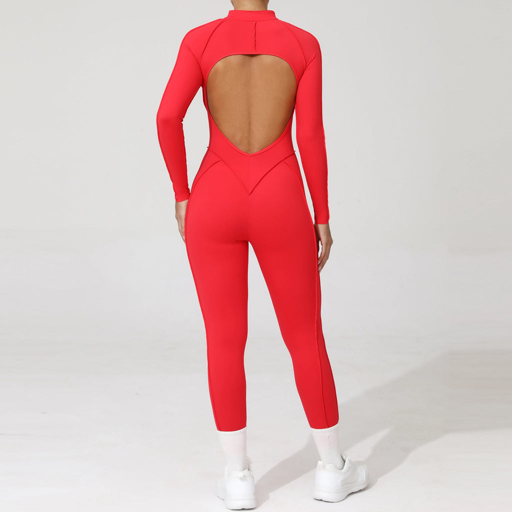 Backless Yoga Jumpsuit