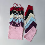 3-Piece Yoga Shorts Set