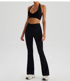 Yoga Bra & Flare Set