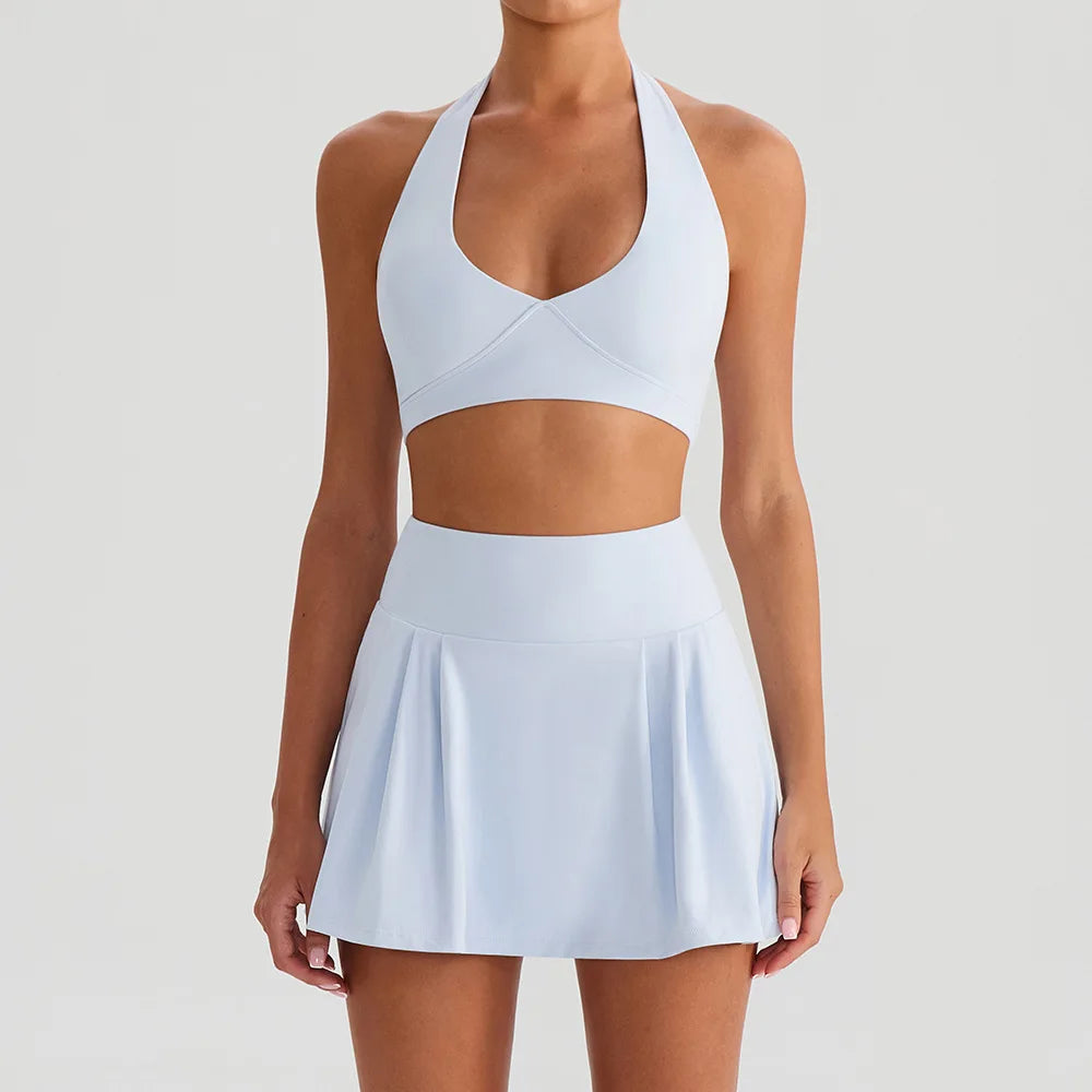 Yoga Bra & Flare Set