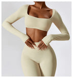 Long Sleeve Crop Top