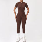 Zipper Back Bodysuit