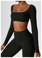 Long Sleeve Crop Top