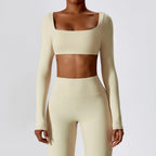 Long Sleeve Crop Top