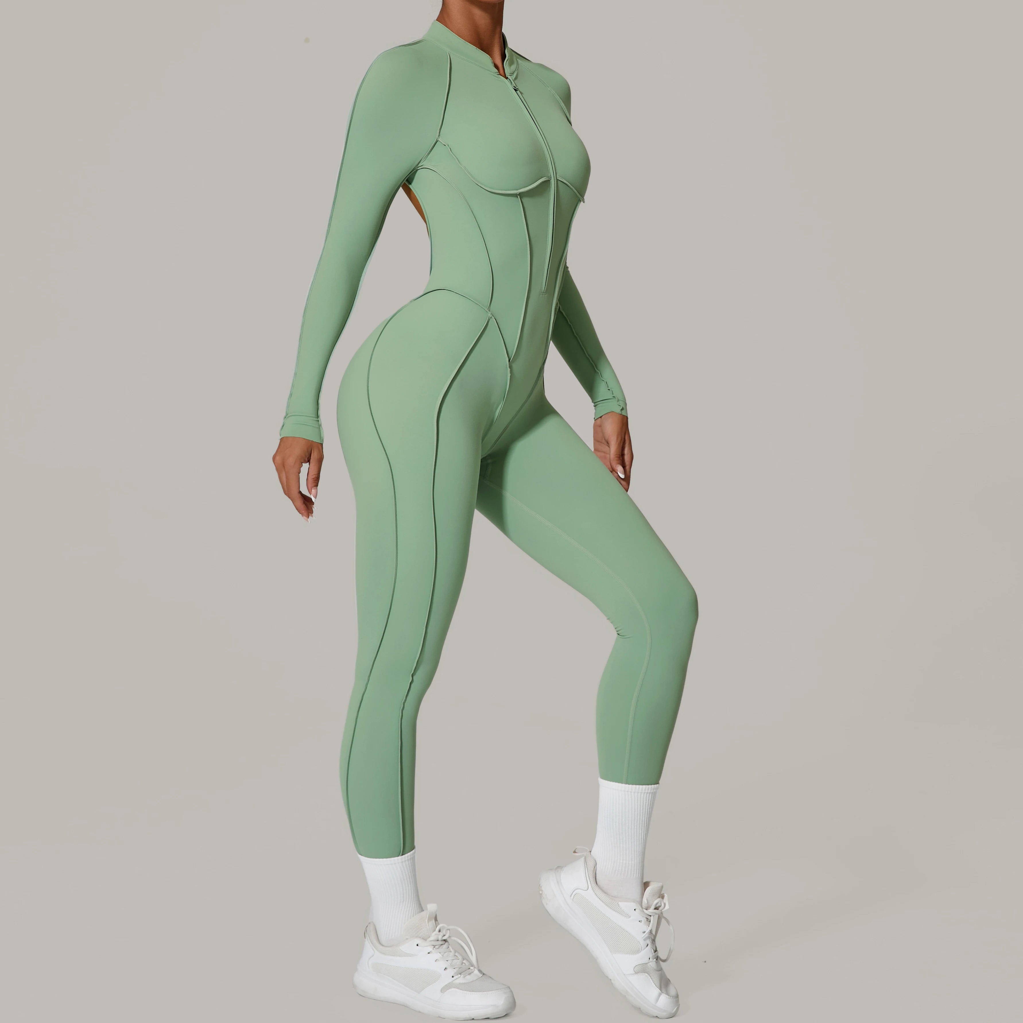 Backless Yoga Jumpsuit