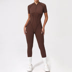 Zipper Back Bodysuit