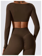 Long Sleeve Crop Top