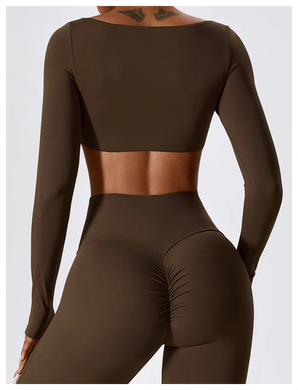 Long Sleeve Crop Top