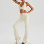 Yoga Bra & Flare Set