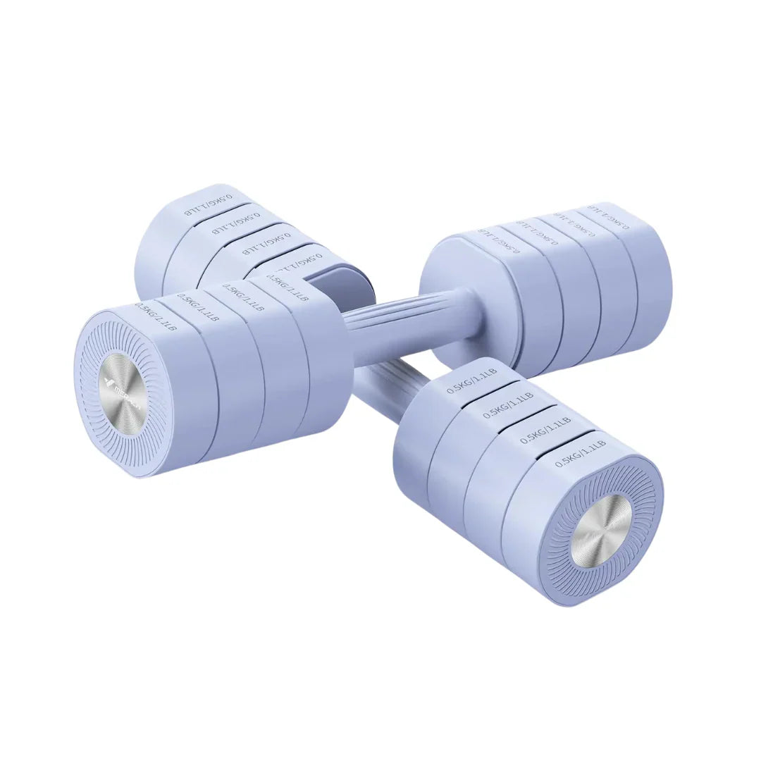 The LuxeTone™ Adjustable Dumbbells